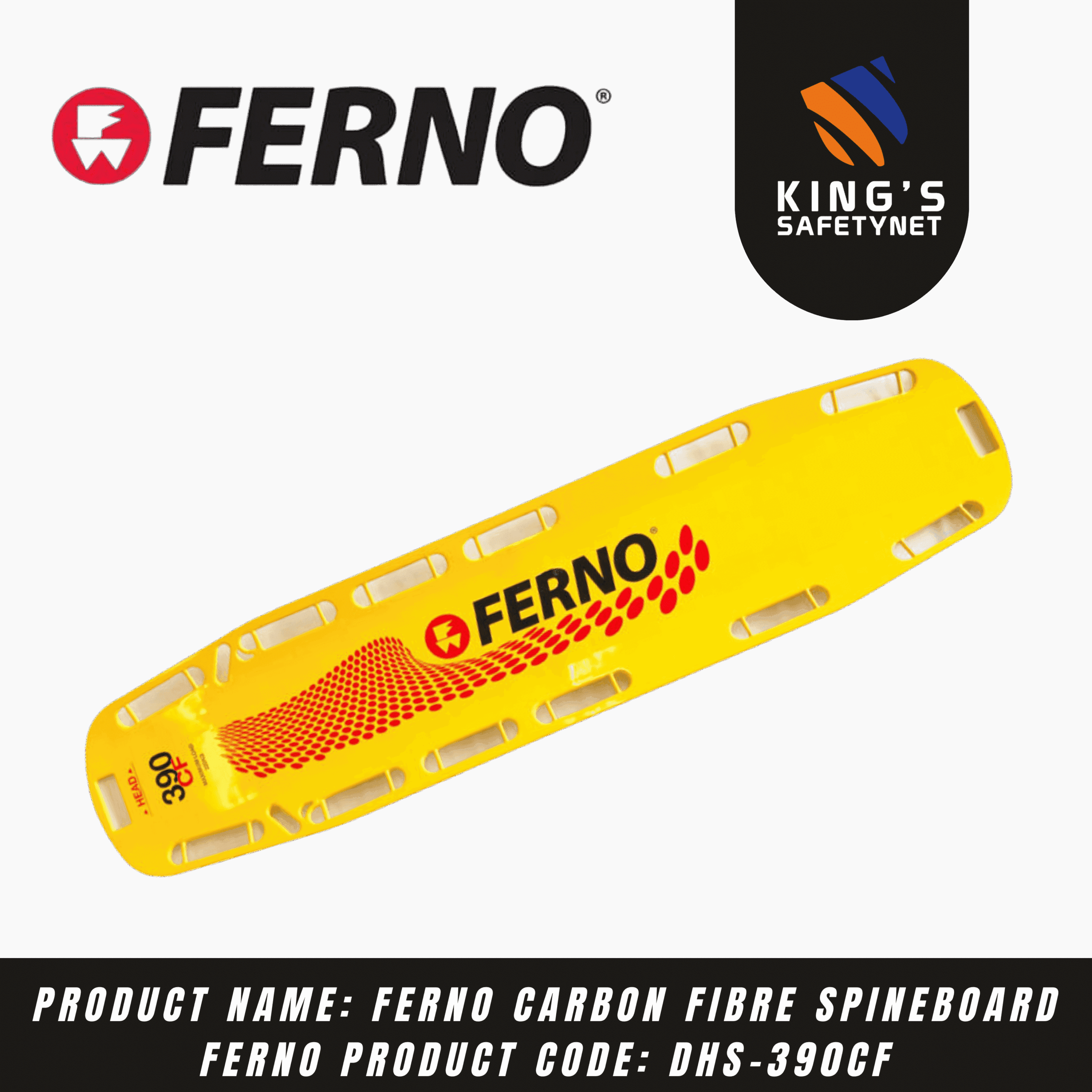 DHS-390CF - Ferno Carbon Fibre Spineboard