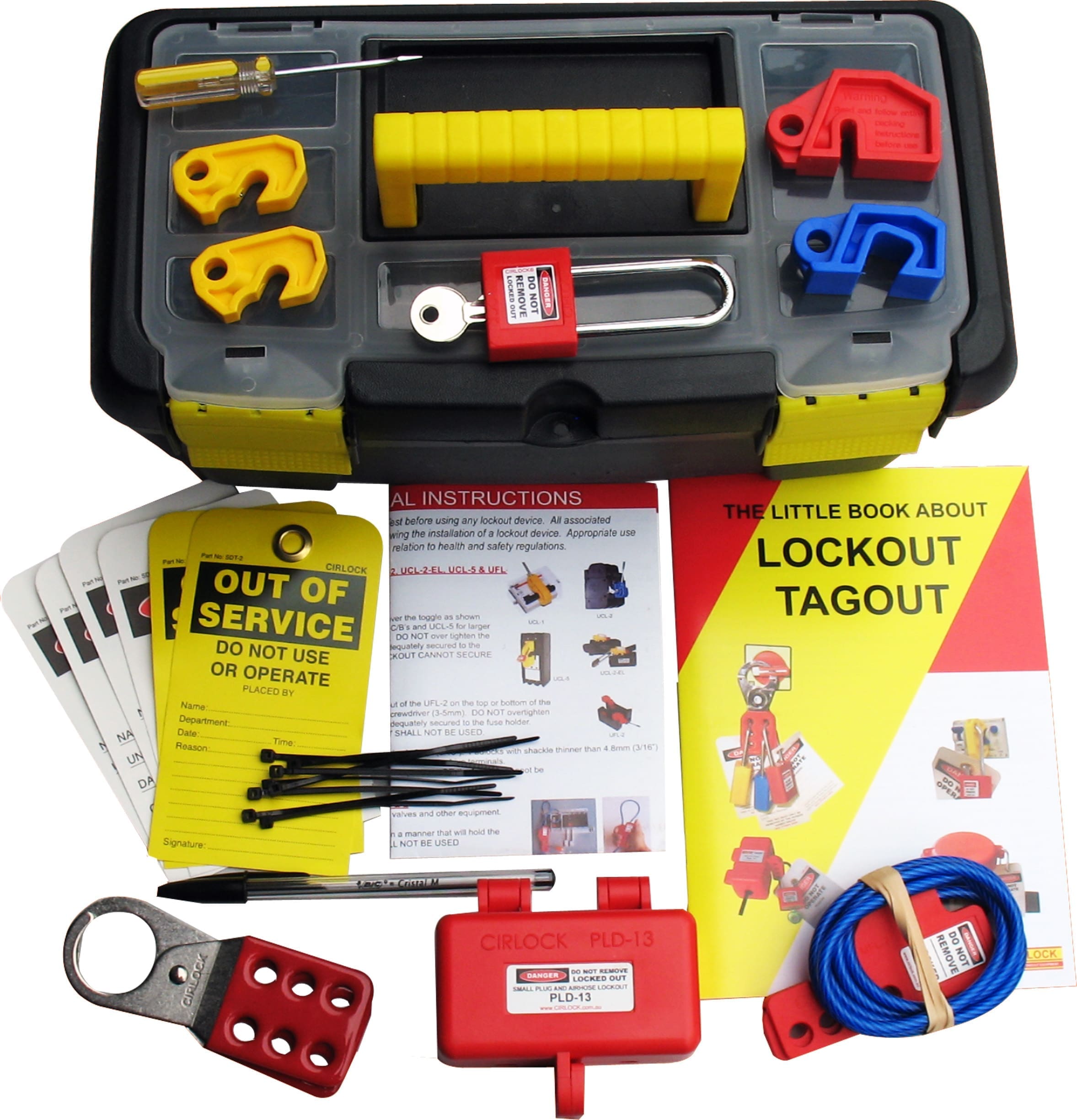 Contractors Lockout Kit (with Toolbox - CLK-5)