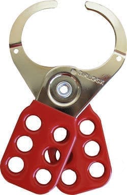 SLH-44 - Standard Scissor Lockout Hasp - Large Jaw (6 hole)
